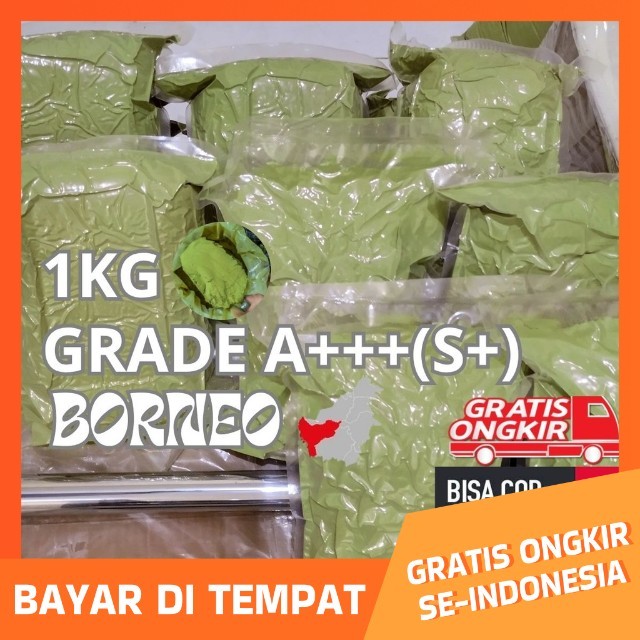 

Premium keratonn Kalbar Green Asli Hulu Keratuhm Powder A+++(S+) 1kg