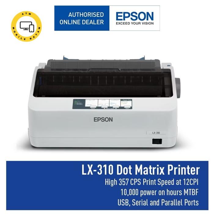 Printer EPSON LX310 EPSON LX-310  LX 310 Printer Dot Matrix Garansi Resmi