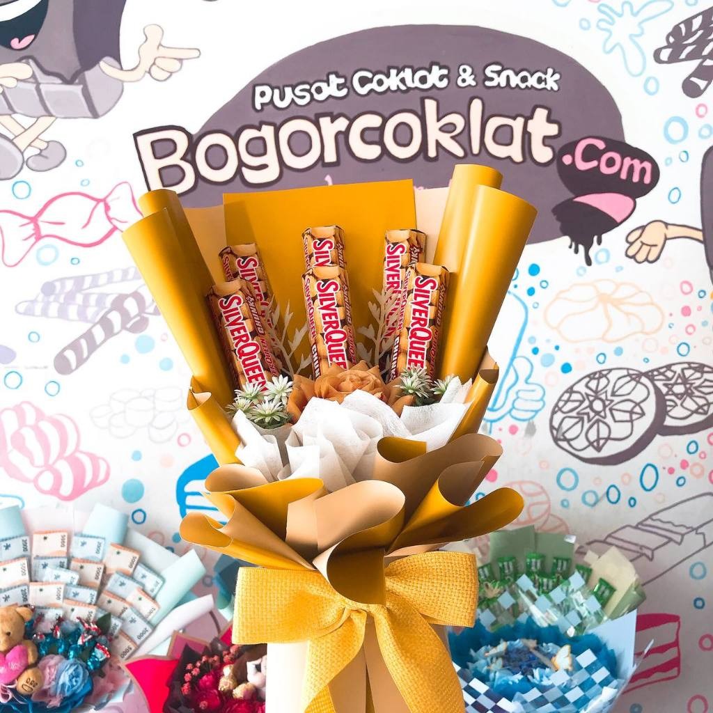 

Buket Coklat Silverqueen ChunkyBar