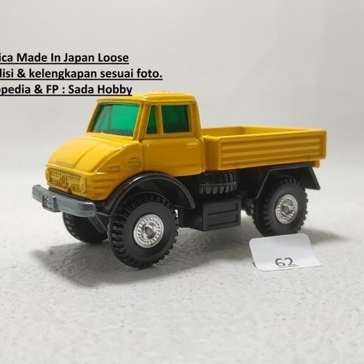 IP3... Vintage Tomica Foreign F41 Mercedes Benz Unimog Japan Loose 2ND