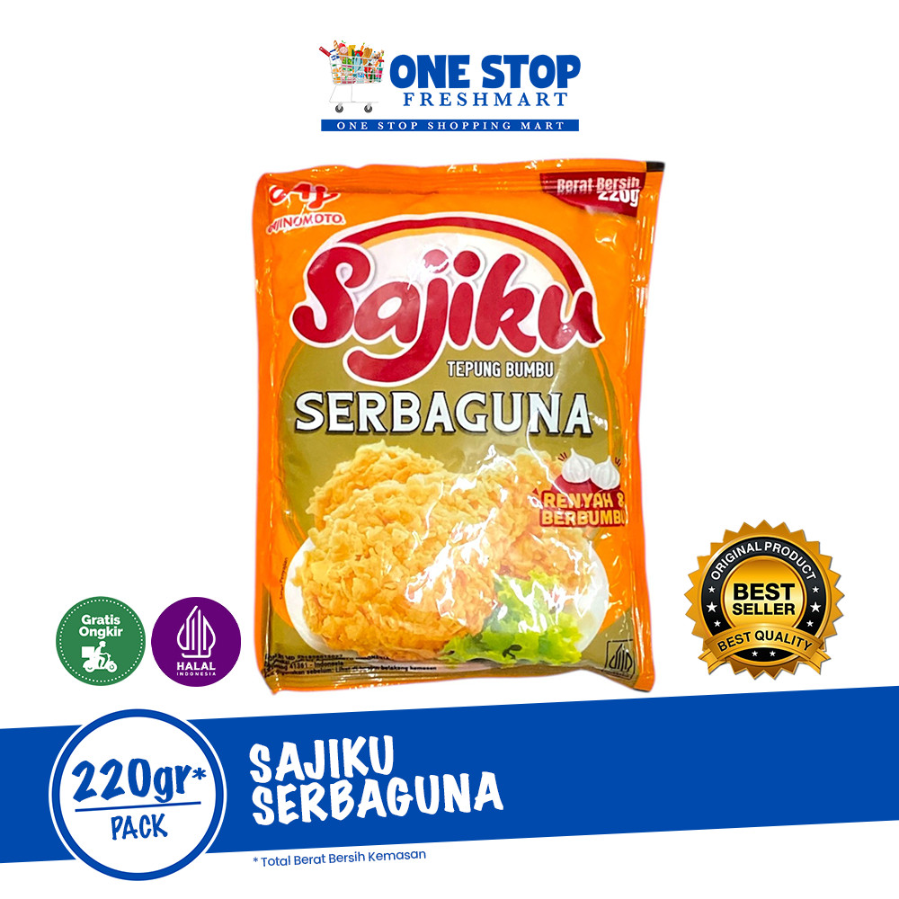 

SAJIKU TEPUNG BUMBU SERBAGUNA 220GR