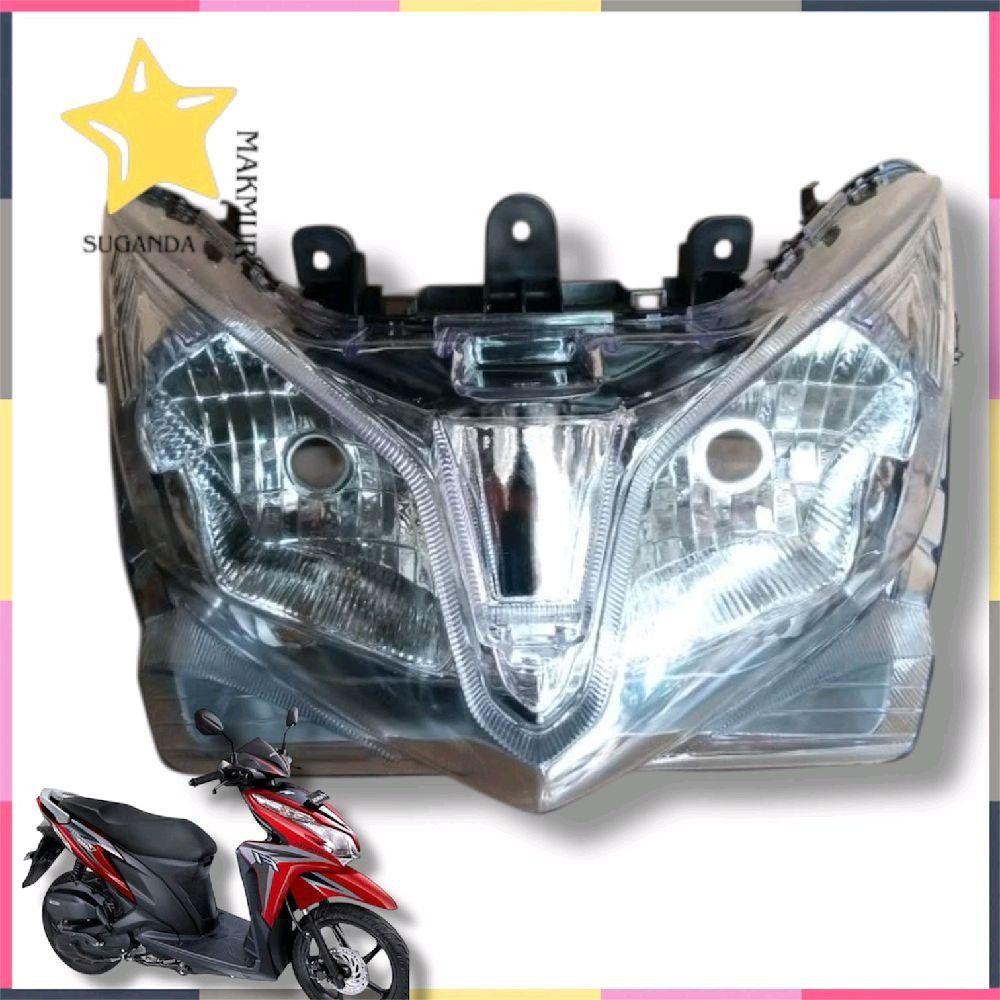 ￼Mika Kaca Lampu Depan VARIO 125 old 2012-2014 ori stanley (vario 125 FGMFI CBS DAN NON CBS