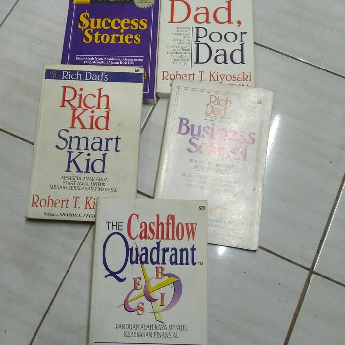 5 BUKU KARYA ROBERT T KIYOSAKI-A3 GB 4