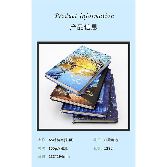 

Buku Jurnal A5 Van Gogh Comic - COMIC B