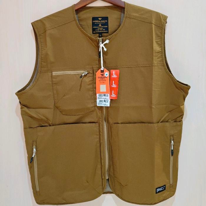 Rompi Cardinal Pria Regular Fit Vest ERL0011.03B - M