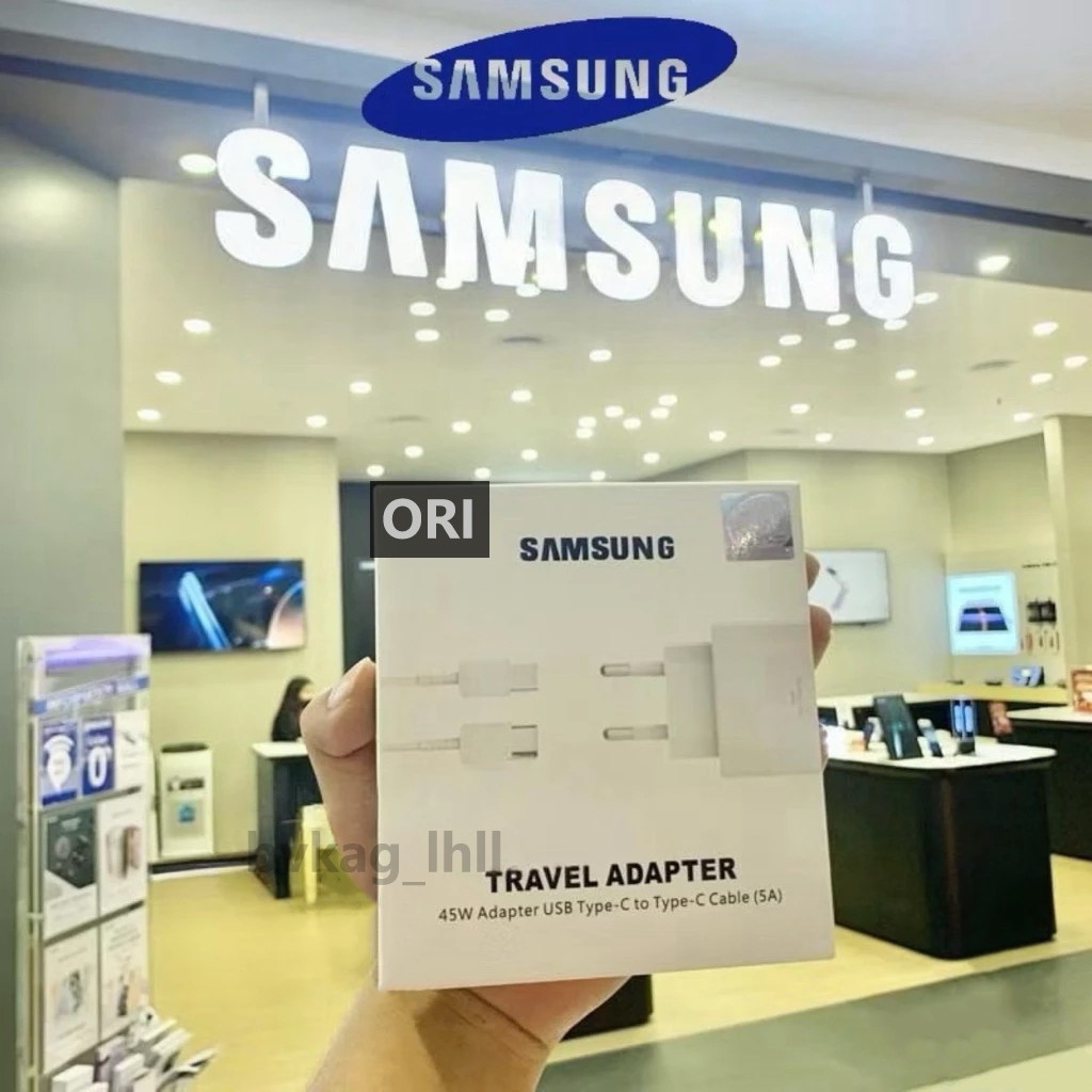 

Charger Samsung 45W Type C Original Super Fast Charging Type C To Type C Charger Samsung Original Terlaris