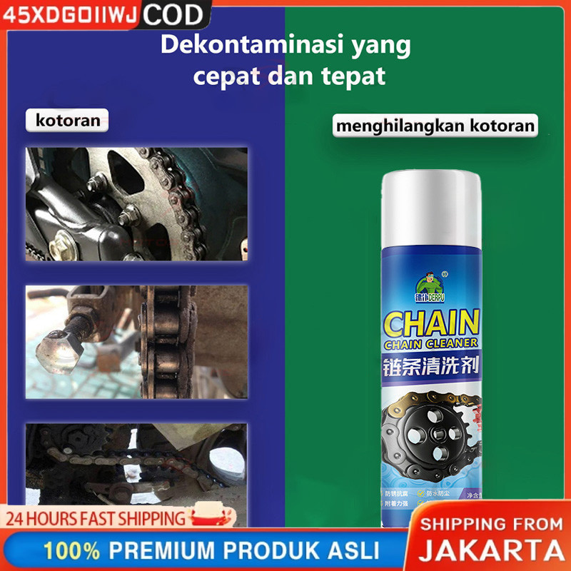 Pilihan Pembalap Profeional Chain Lube Peluma Rantai Contact Cleaner Anti Arat Pemberih Rantai Motor