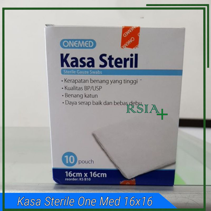 Kasa Steril Onemed 16 x 16 Kasa Sterile Onemed Kas Lipat Onemed 16x16 Kasa Steril murah RSIA