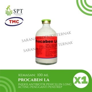 

PROCABEN LA 100 ml Injeksi Antibiotik Penicillin Pengganti penstrep