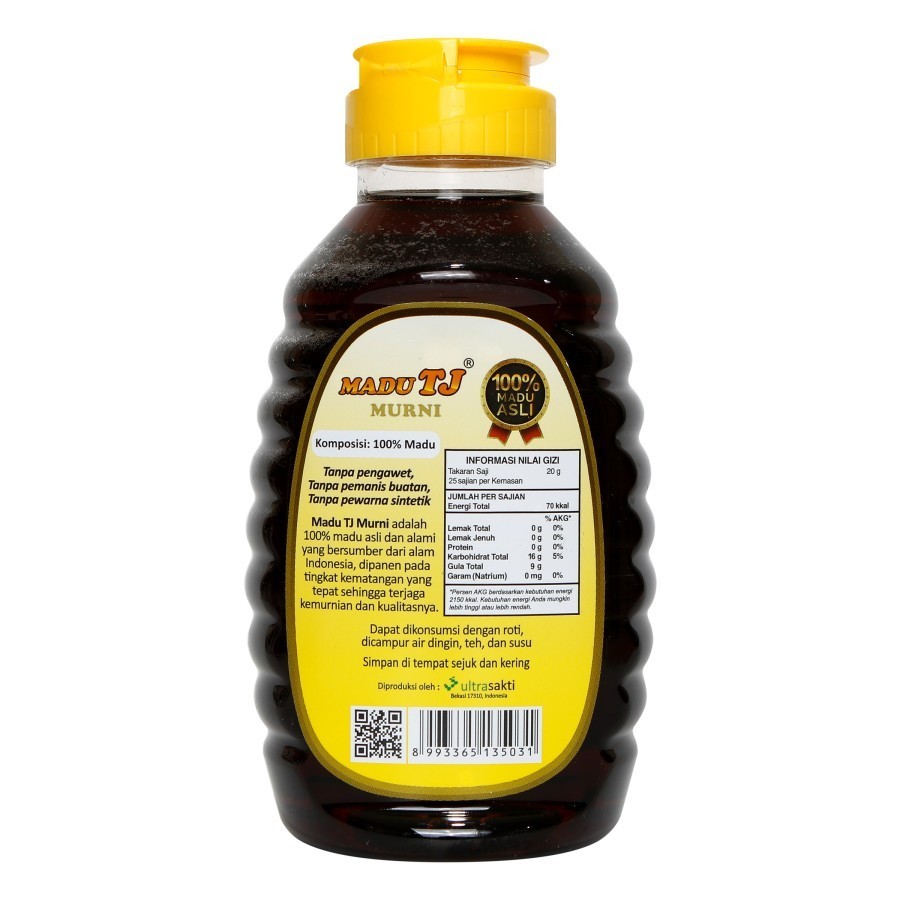 

JAMIN MURAH !!!MADU TJ Murni - 500gr Madu Murni(BISA LANGSUNG ORDER)