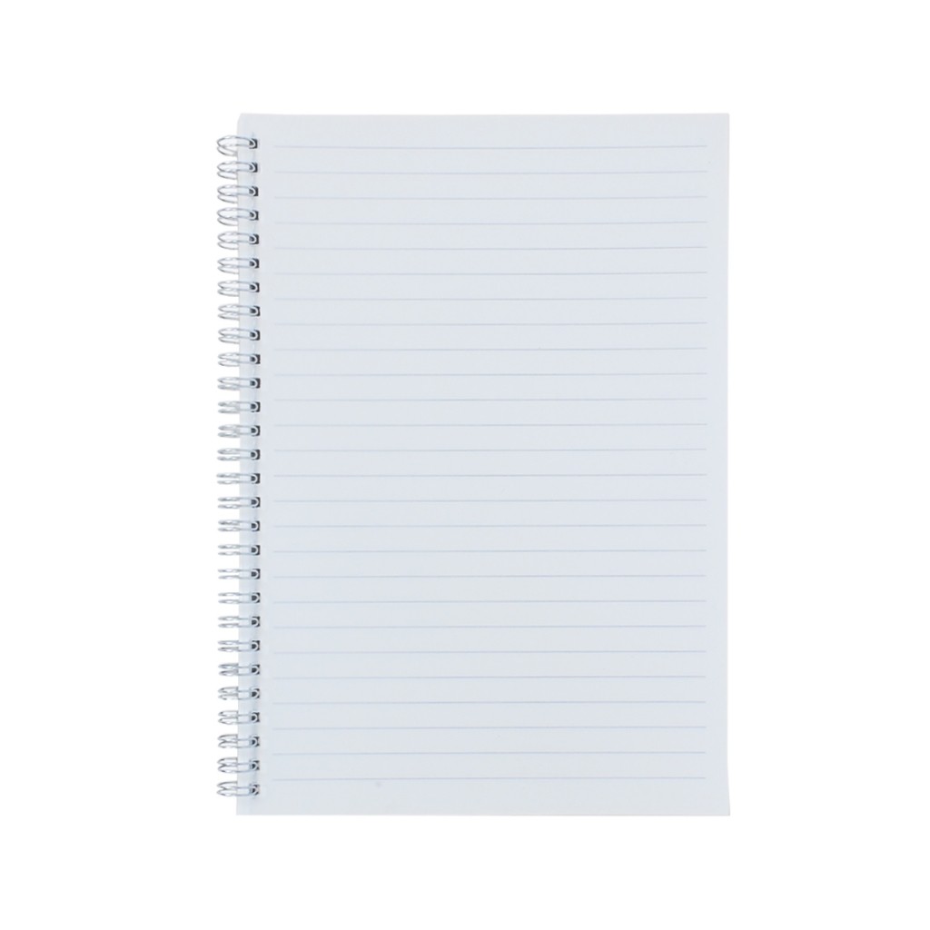 

B5 A6 A5 Buku Catatan Notebook Spiral Clear Garis Kotak Sketch Journal 70 lembar cover transparan