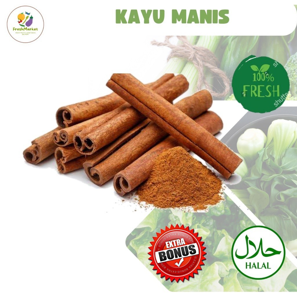 

Kayu Manis Bumbu Rempah Segar 25 Gram Sayurinstant