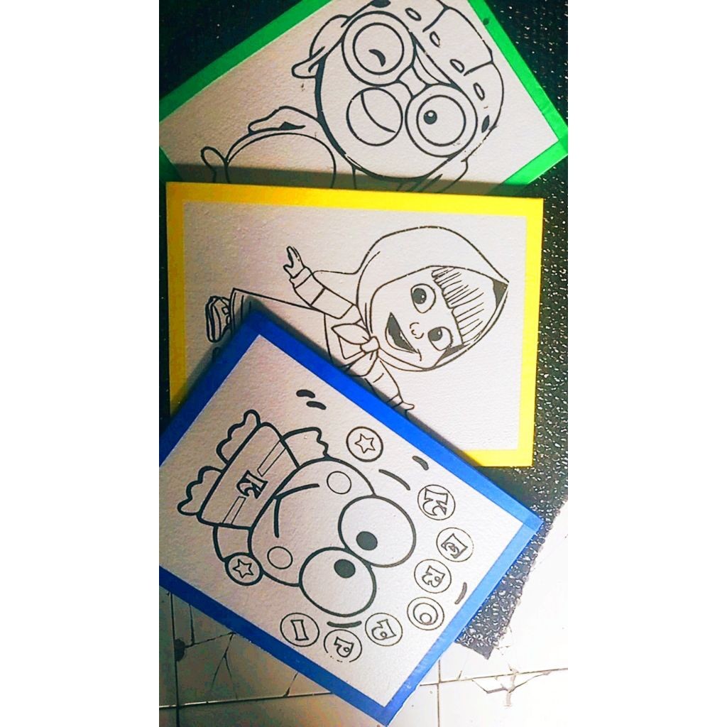 

New PAKET GROSIR isi 50 pcs styrofoam lukis, ukuran 30x40Premium