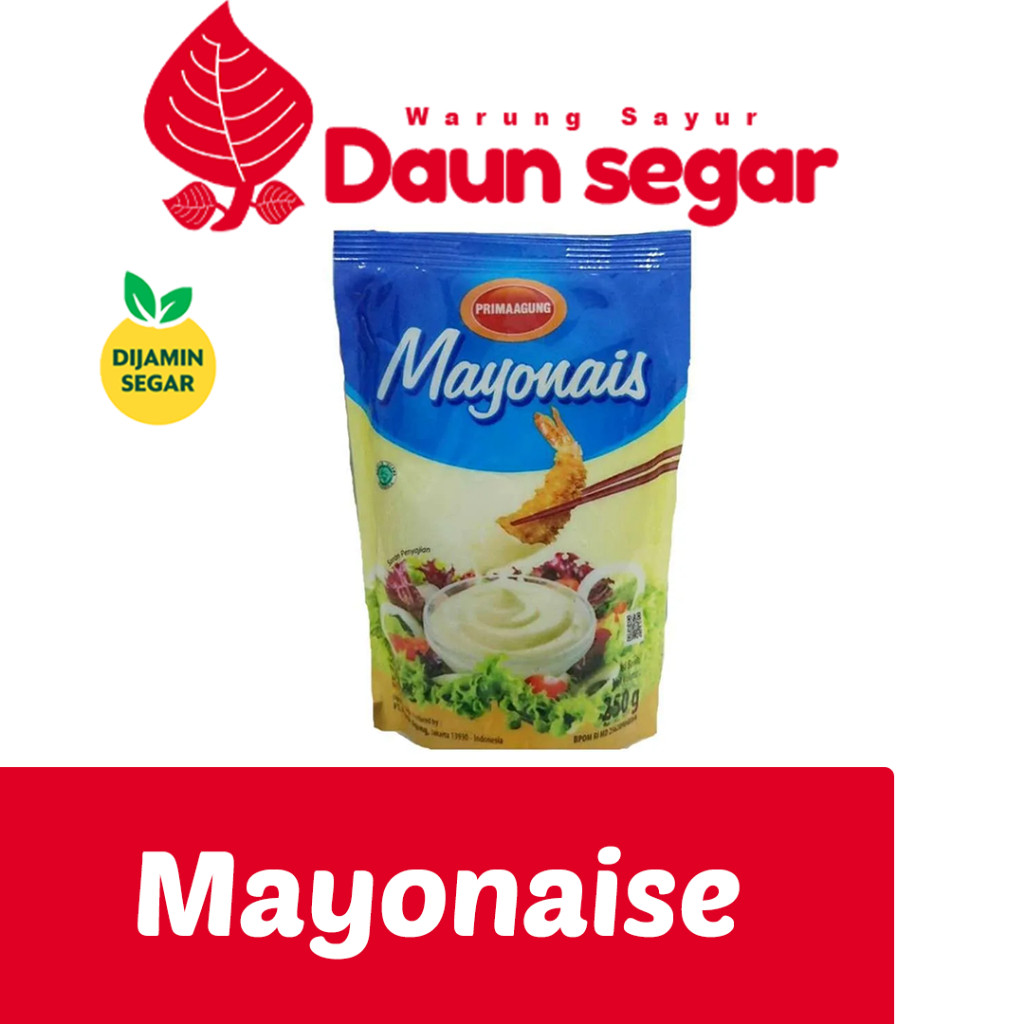 

Mayonaise maestro / PrimaAgung mayonaise pedas mayonaise salad buah mayones 1kg daun segar daunsegar