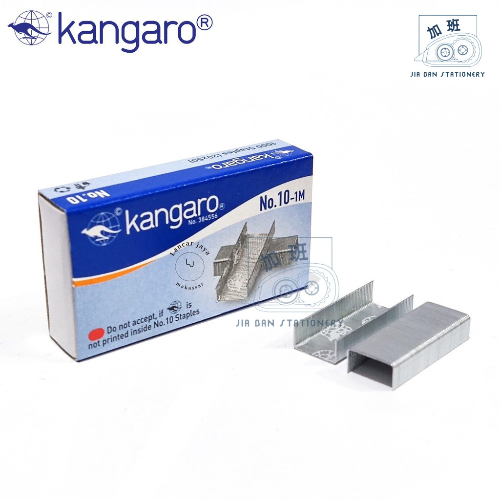 

Isi Stapler No. 10 Refill Staples Kangaro Kecil No.10-1M | JBS