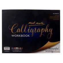 

mont marte Calligraphy Workbook
