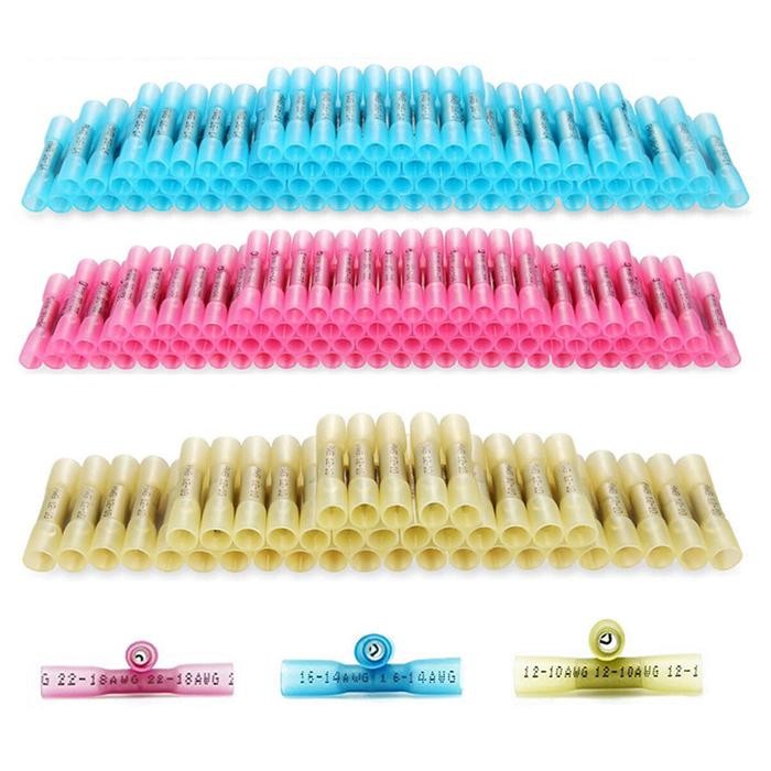 

Penyambung Isolasi Bakar Konektor Kabel Crimp Sambungan Heat Shrink - Merah