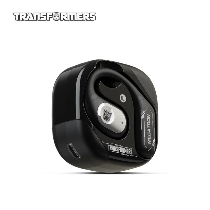 THINKPLUS X TRANSFORMER T18 TWS GAMING EAR HOOK EARPHONE STEREO OWS SPORT - Hitam [terlaris]