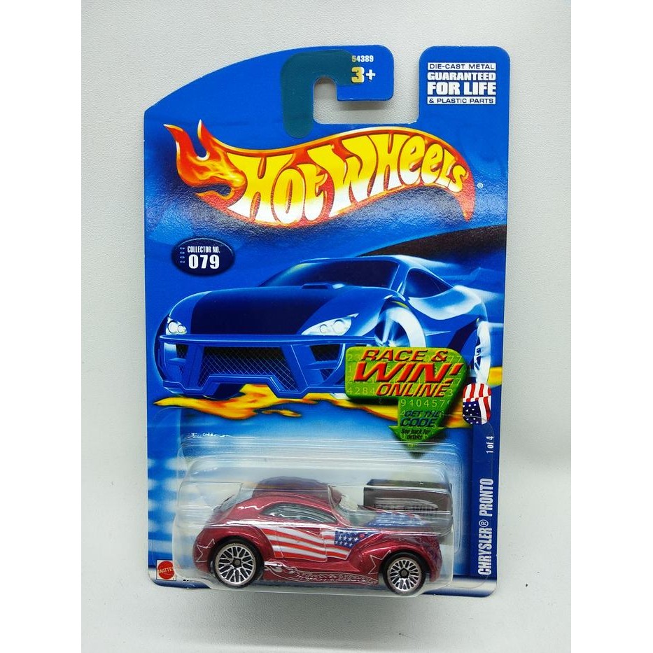ORIGINAL HOT WHEELS CHRYSLER PRONTO LW1024