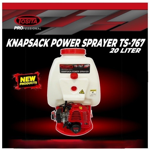 Mesin Sprayer Semprot Hama 20L TOSITA 2Tak / Engine Sprayer Semprotan Hama Disenfektan Obat Hama 20 