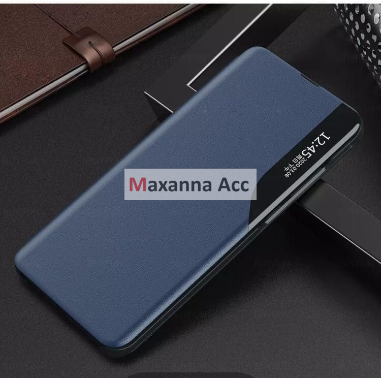 [MAXANNA] [ SAMSUNG A25 5G / A34 5G / A35 5G / A54 / A55 5G ] FLIP COVER SMART VIEW / CASE BUKU LEAT