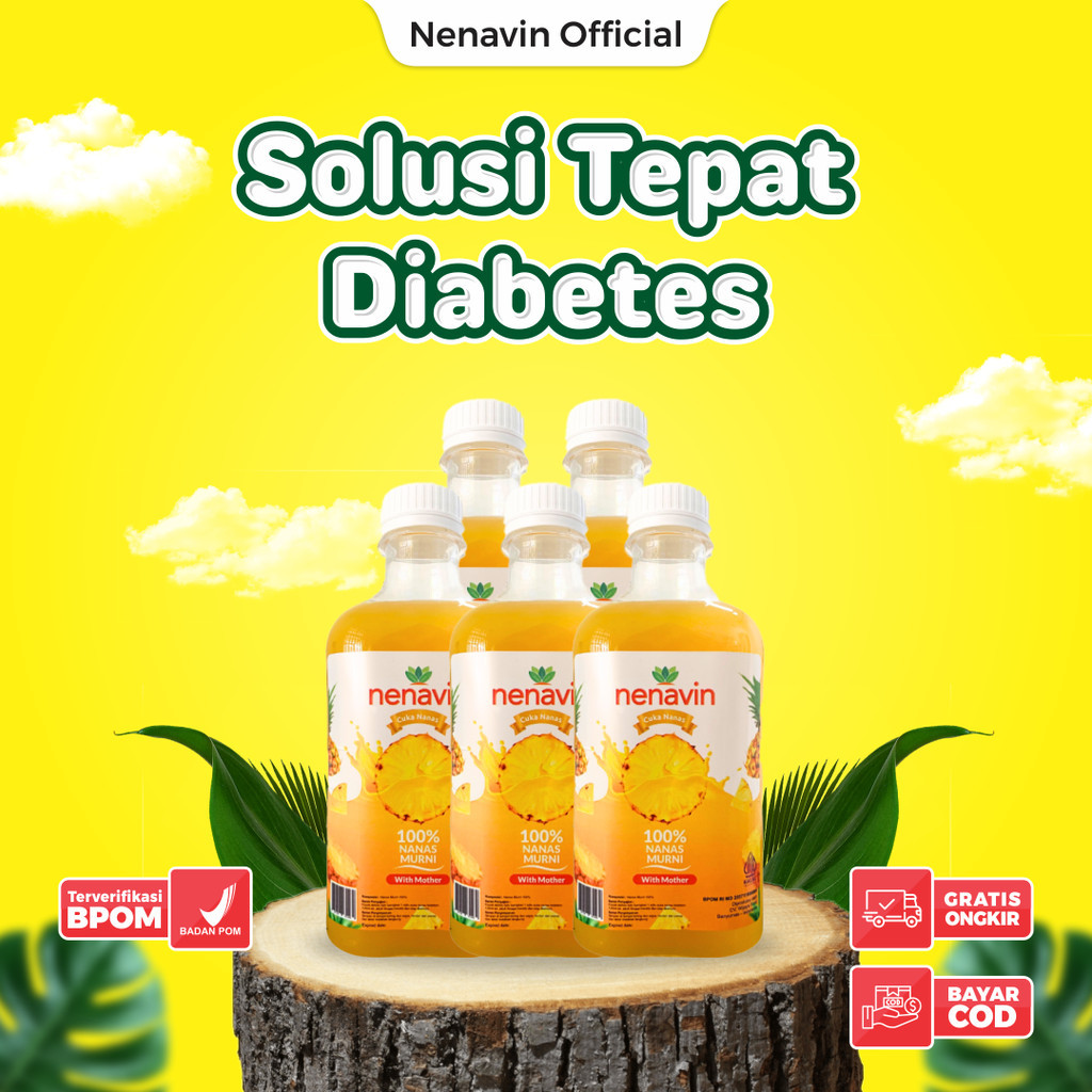 

Nenavin Cuka Nanas Solusi Tepat Diabetes 5 Botol