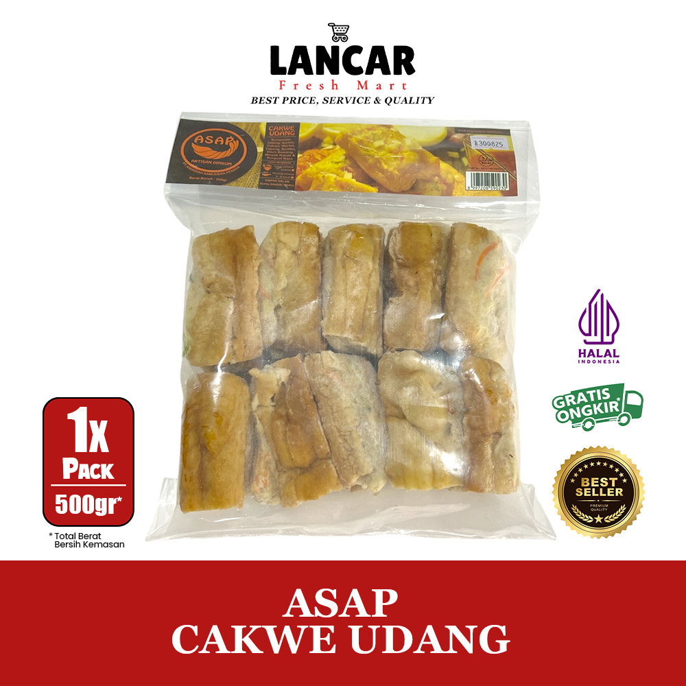 

ASAP CAKWE UDANG 500GR / ASAP CAKWE UDANG 500GR