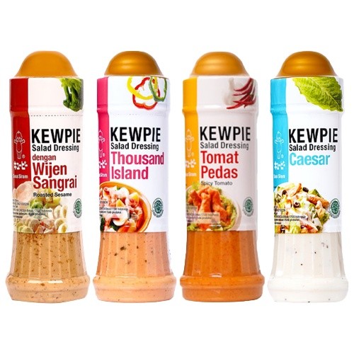 

( BERKAH ) KEWPIE SALAD DRESSING 200GR WIJEN SANGRAI CAESAR SALAD THOUSAND ISLAND MAYONAISE ORIGINAL ALA JEPANG ALL VARIAN