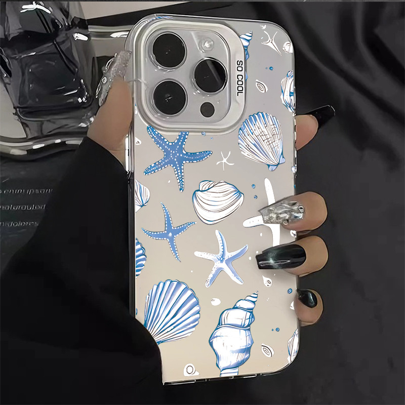 Casing hp ponsel Sea World cocok untuk case iPhone 16 Pro Max iPhone 15 15 Pro 15 Pro Max 15 Plus 11