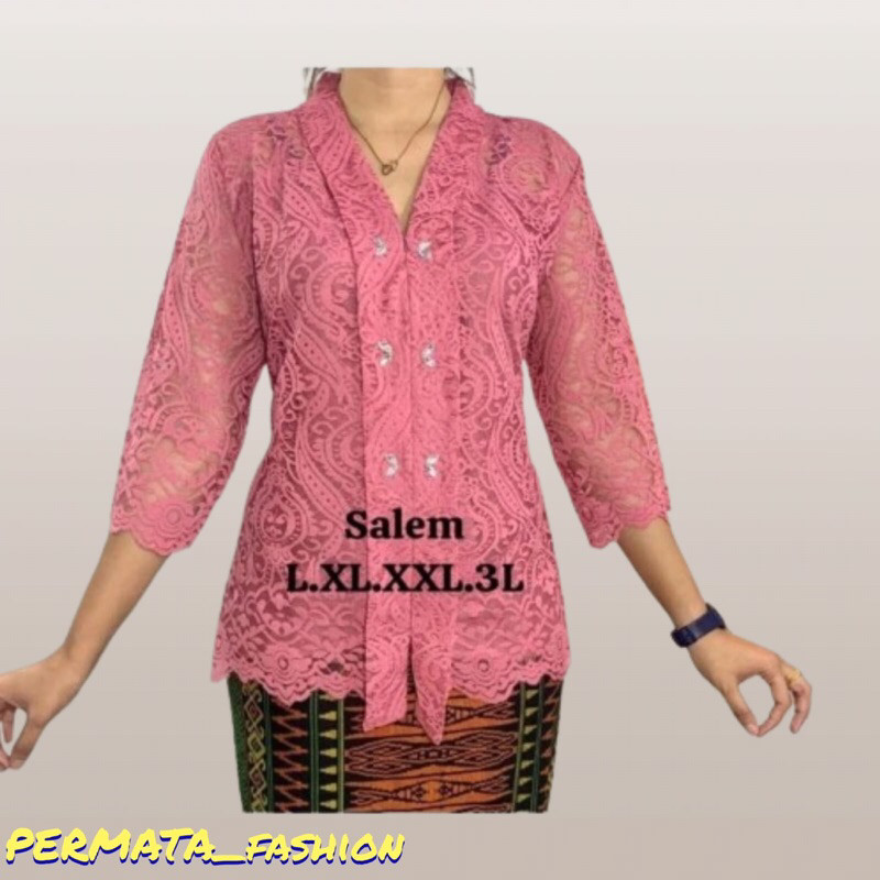 NN PROMO  BLOUSE KEBAYA TERLARIS KARTINI KANCING DEPAN TERBARU