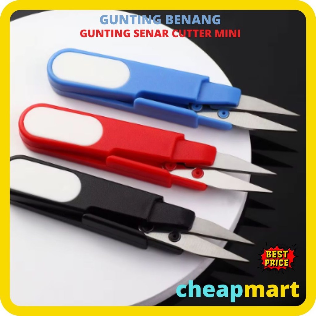 

[Min-3] GUNTING KAIL Gunting Bordir/Benang gunting senar cutter mini gunting lipat mini