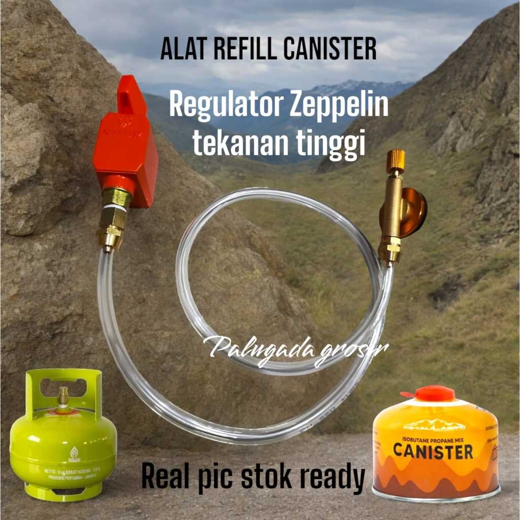 Alat Refill isi ulang gas Kran Canister