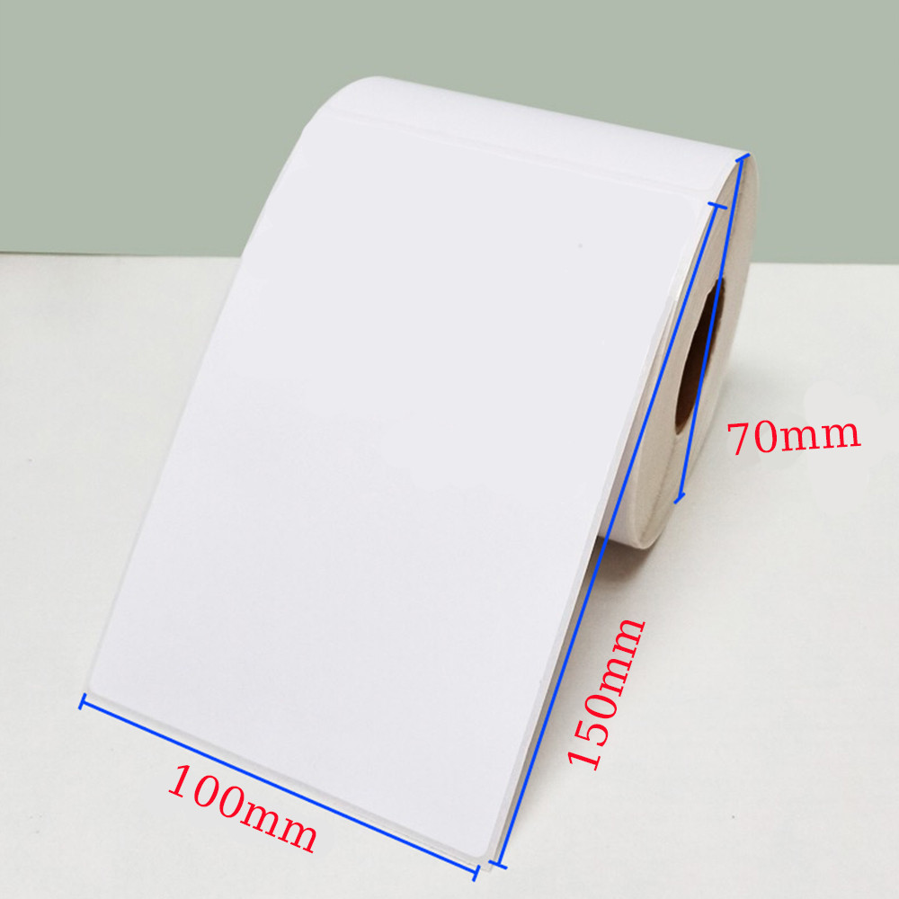 

4*6 Inch Shipping Thermal Label Thermal Label Width 30mm~80mm Adhesive Stickers