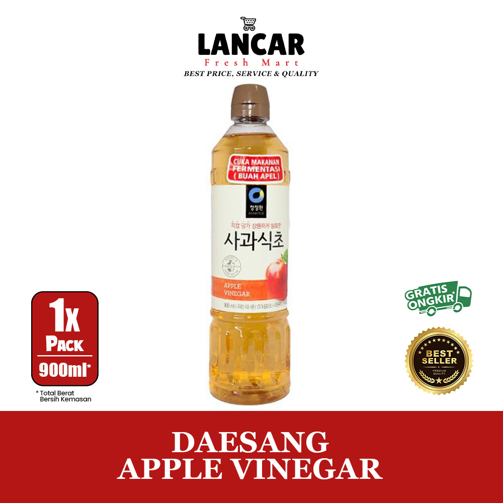

DAESANG APPLE VINEGAR 900ML / ESSENTIAL CUKA APEL 900ML