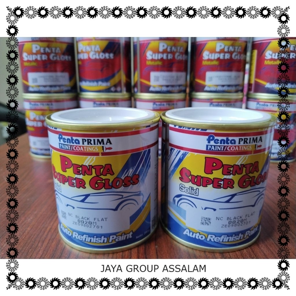 Cat Penta 200gr black flat NC