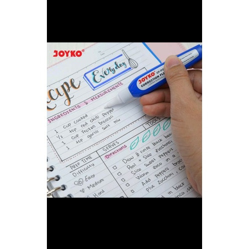 

Tipex Cair Joyko CF-P235 Correction Fluid Original - Tipe-X Pulpen Cepat Kering Termurah