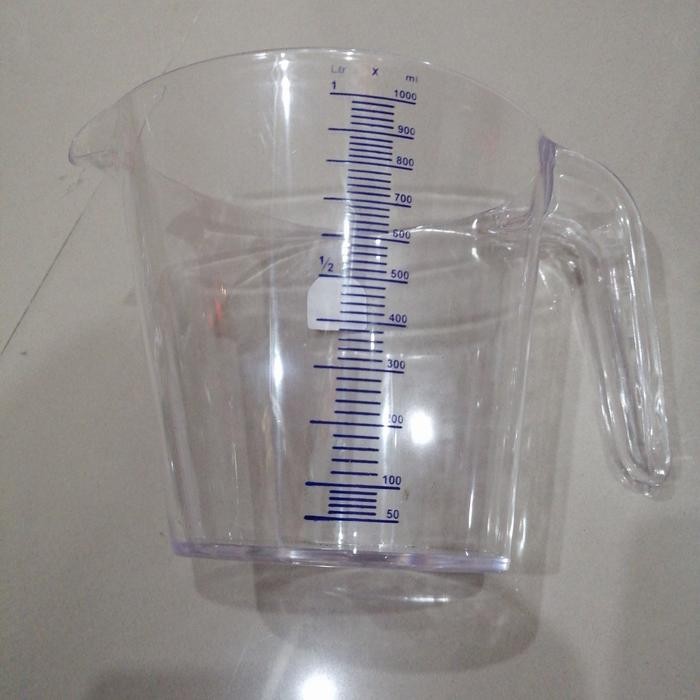 Teko Takaran Air 1000ml/Gelas Takar Air 1000ml Green Leaf