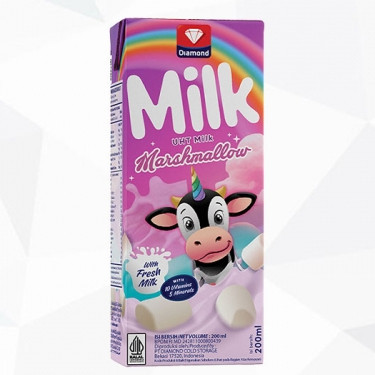 

GWP - Diamond Milk Susu UHT Marshmallow 200ml