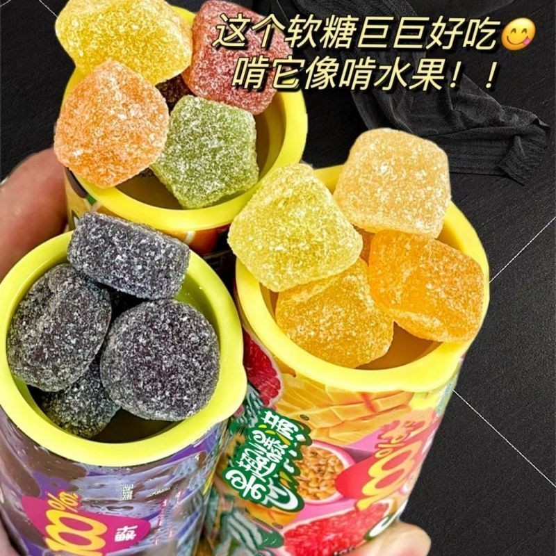 

Permen Jeli Juice Gummy Fun Burst 60g Camilan Anak Campuran Buah Camilan Santai Rasa Campuran