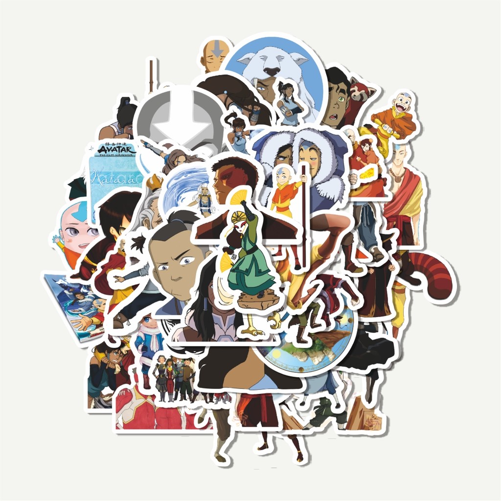 

Sticker Pack Stiker Nickelodeon Series Avatar Bender Character Mix 1 | Sticker TUMBLR | Stiker LAPTOP KOPER HELM