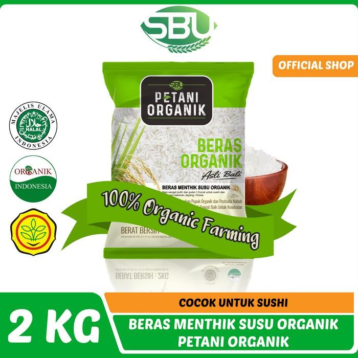 

Beras Menthik Susu Petani Organik 2kg / Cocok Untuk Sushi