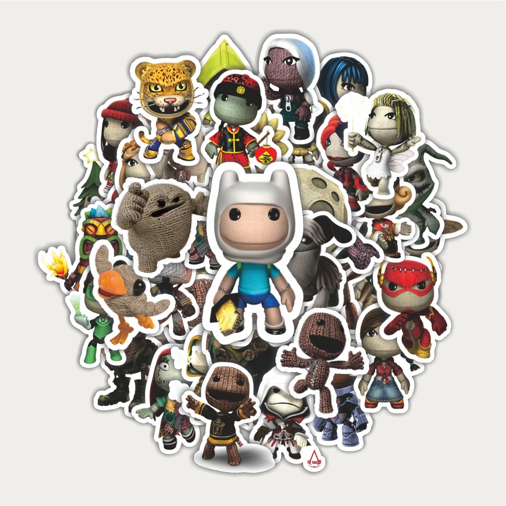 

Sticker Pack Game Series Little Big Planet Character Mix 4 | Sticker TUMBLR | Stiker LAPTOP KOPER HELM