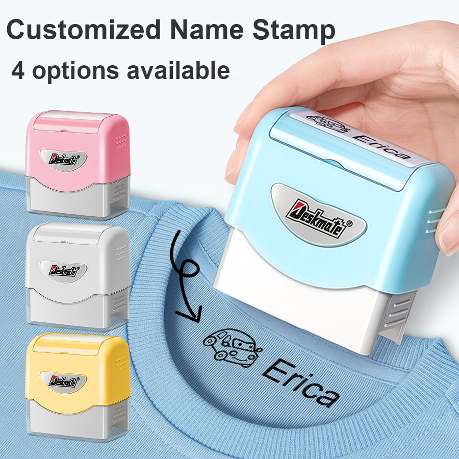 

Large size child’s name stamps Create unique and lasting waterproof for school supplies; perfect for clothes, shoes, bags