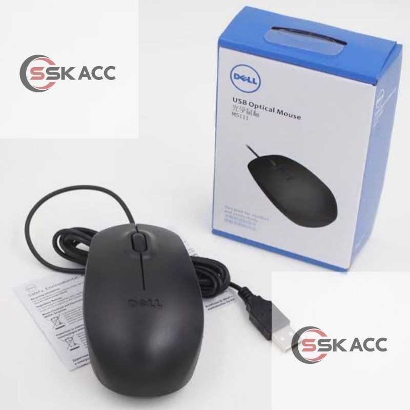 Mouse Dell MS111 / Mouse MS111 / Dell MS111 / Mouse USB Optical DELL MS111 -KOMPUTER