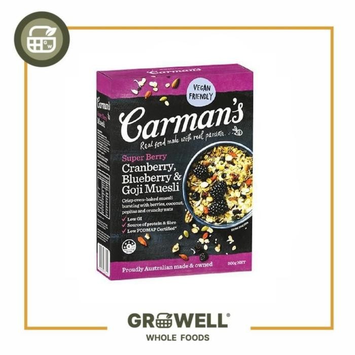 

CARMAN MUESLI SUPER BERRY 500GR