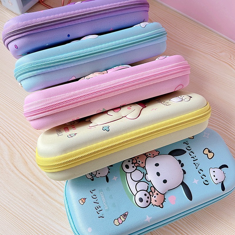 

COD Tempat Pensil Aesthetic Sanrio 3D Tempat Pensil Anak Laki Laki Waterproof Kotak Pensil Anak Perempuan Alat Tulis Sekolah