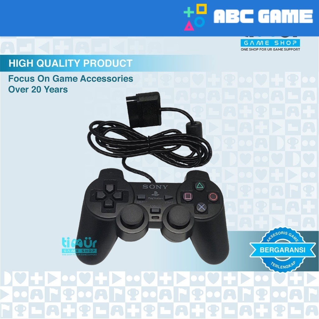 Stik Stick Controller PS2 Original Ori Mesin Hitam Baru