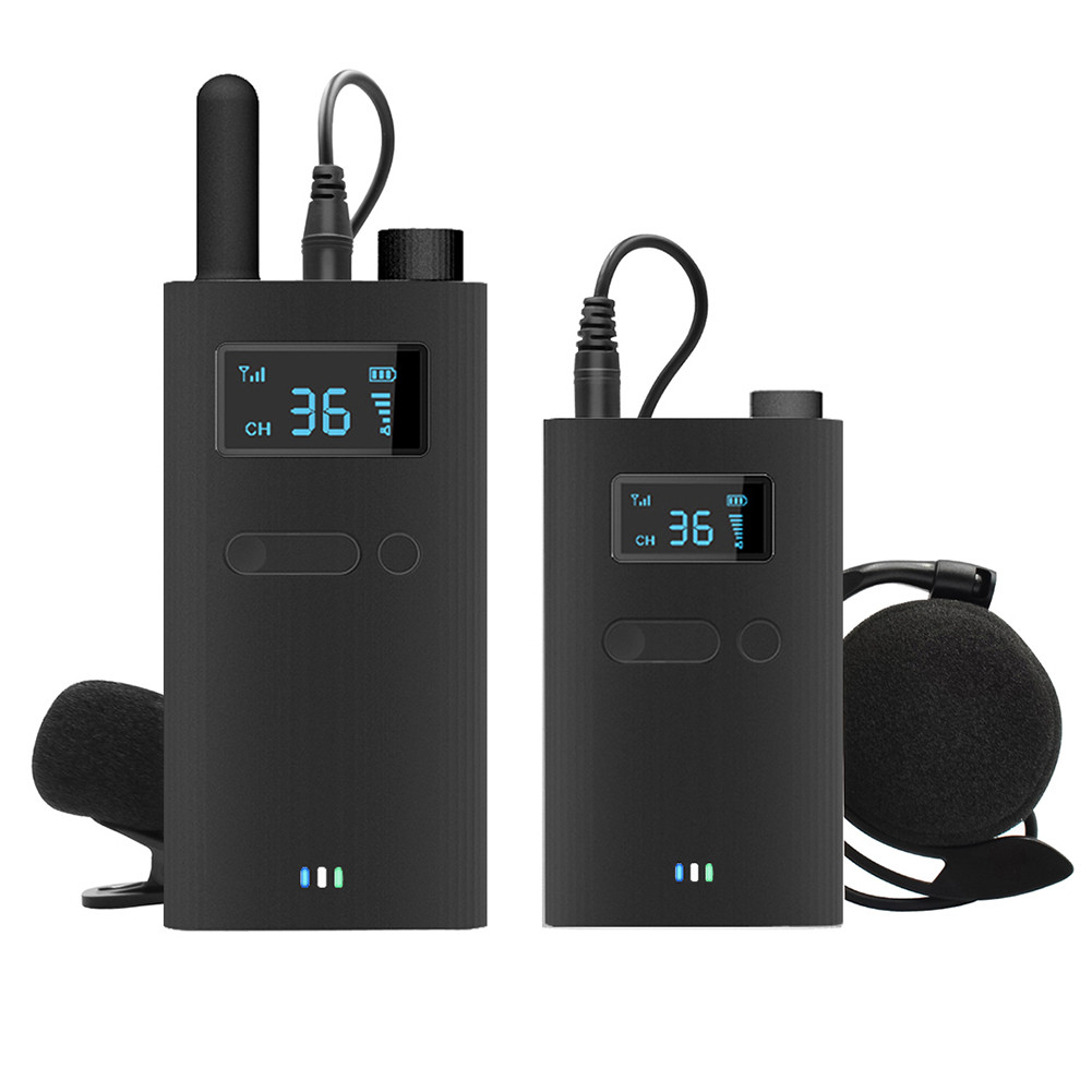 2.4G Wireless Tour Guide System with Microphone Wireless Tour Guide Audio System for Tour Guide Meet