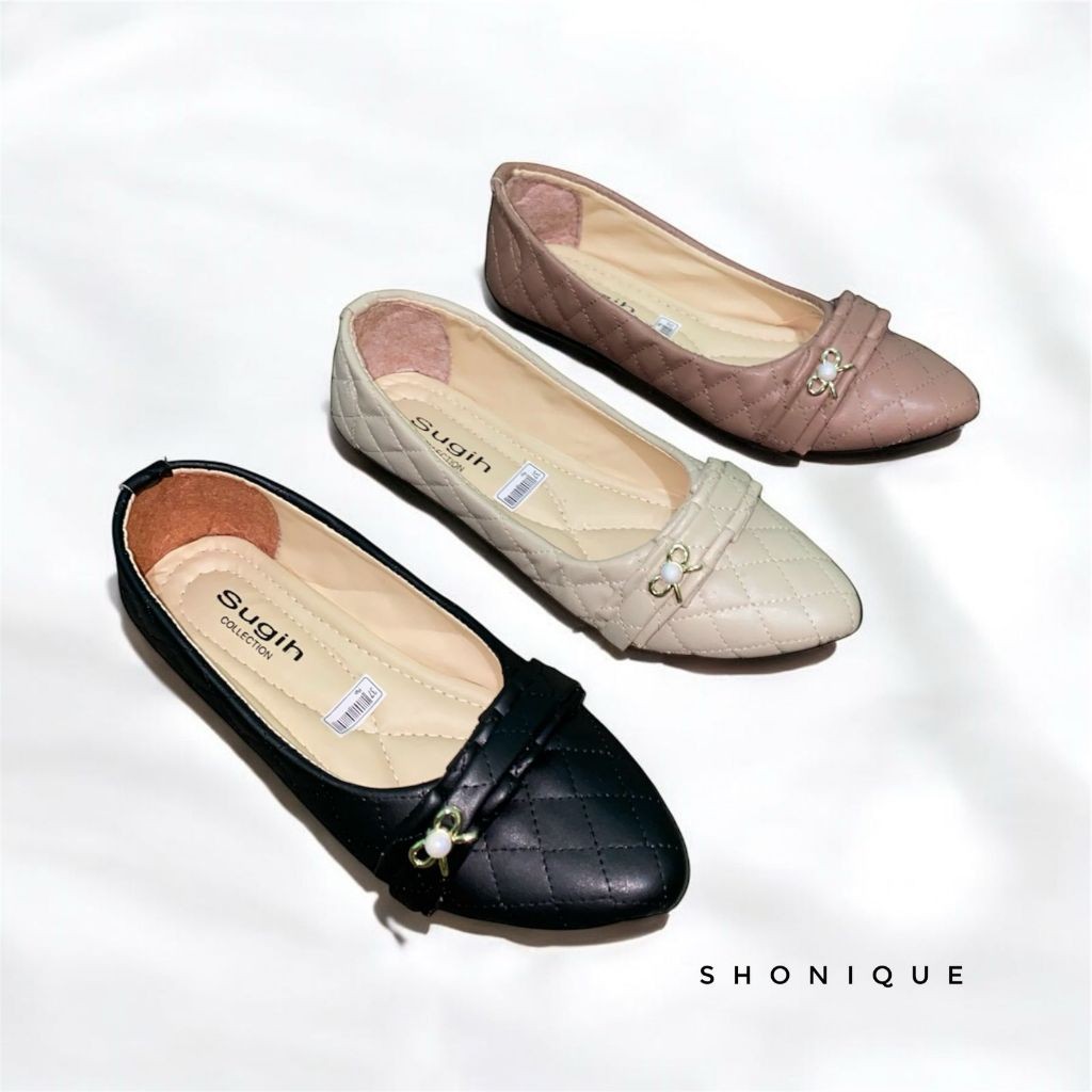 PROMO Shonique Sepatu Flatshoes Wanita Essentials