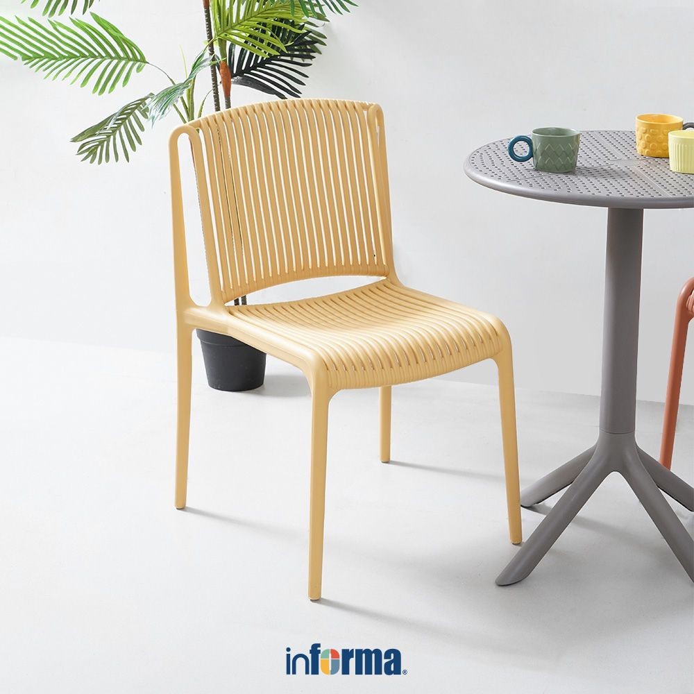 Informa Frita Kursi Teras Balcony Chair Kursi Outdoor Serbaguna Furniture Rumah Tempat Duduk Kursi H